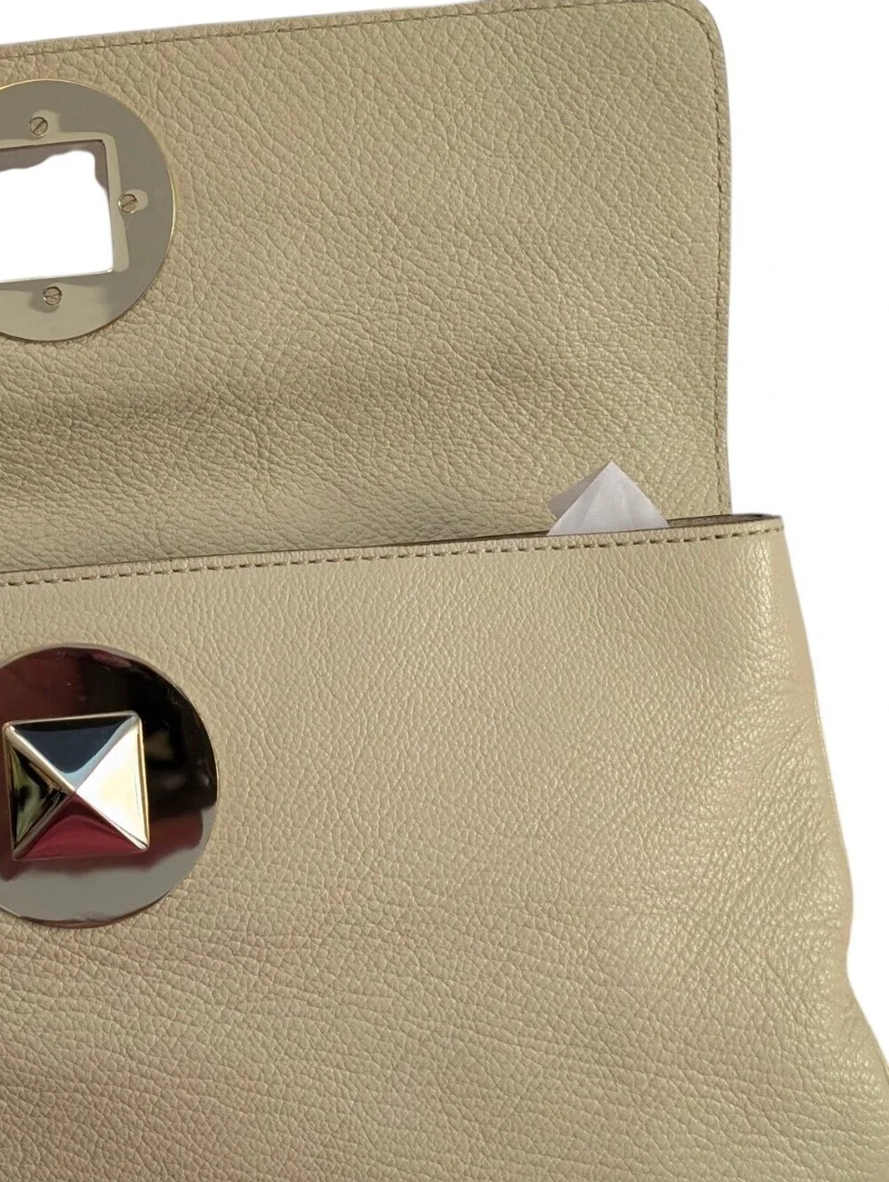 Kate Spade New York ♠️ Pebbled Leather Twist Lock Clutch Bag